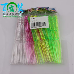經濟實用 彩色塑料一次性迷你水果叉，兩元店批發首選